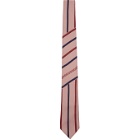 Fendi Pink Forever Fendi Stripe Tie