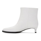 3.1 Phillip Lim White Agatha Ankle Boots