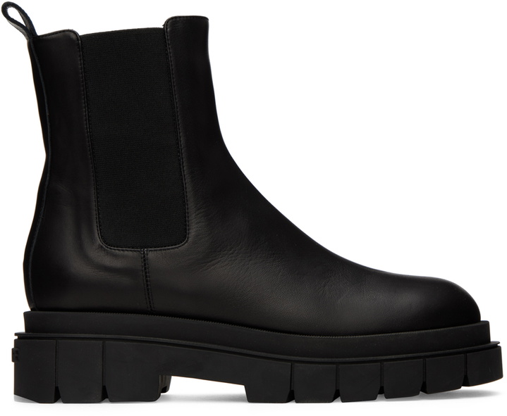 MACKAGE Black Storm Chelsea Boots Mackage display picture 1