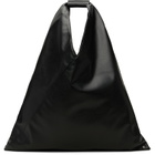 MM6 Maison Margiela Black Classic Triangle Tote