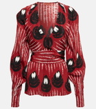Altuzarra - Dagur printed silk blouse