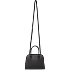 The Row Black Margaux 7.5 Top Handle Bag