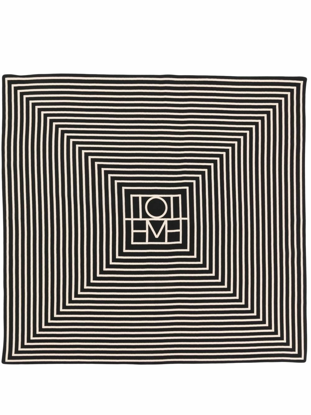 TOTEME - Monogram Silk Scarf Toteme