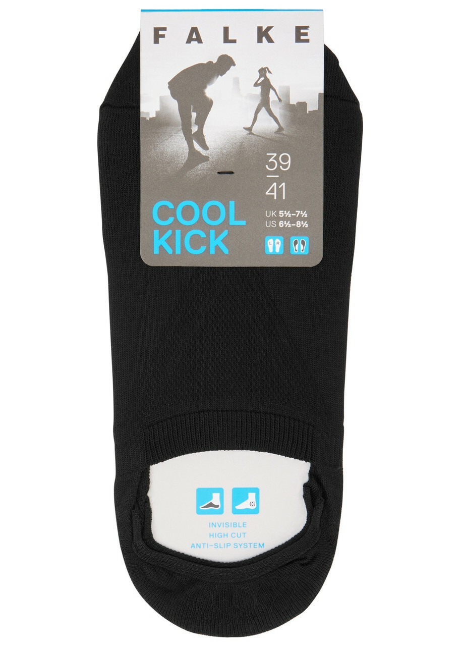 Falke Cool Kick Jersey Trainer Socks Black