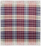 Burberry Checked wool and cashmere throw