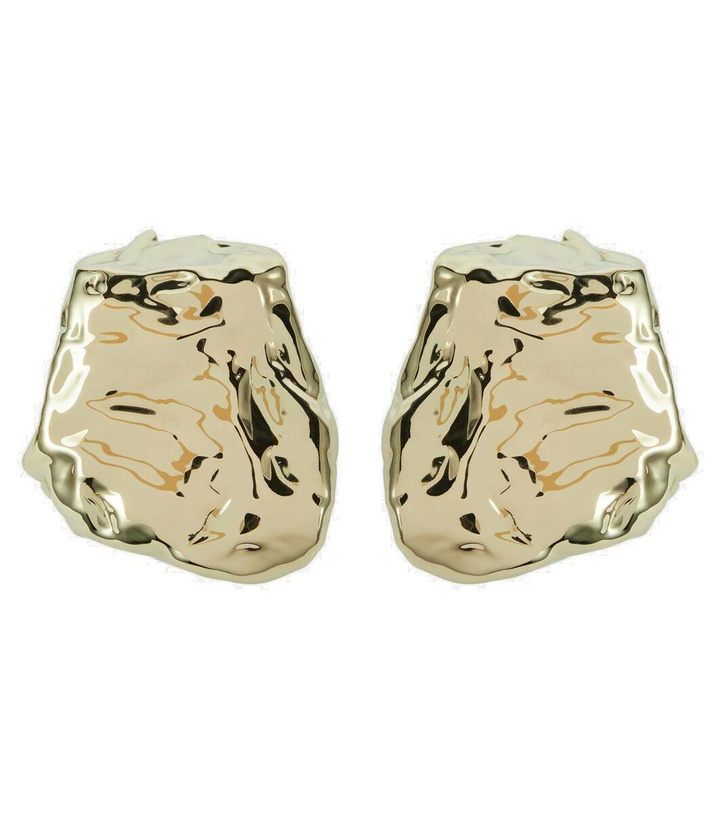 Photo: Dries Van Noten Textured earrings