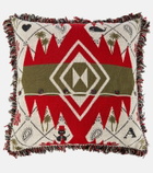 Alanui - Icon wool-blend jacquard cushion