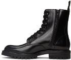 Common Projects Black Combat Lace-Up Boots