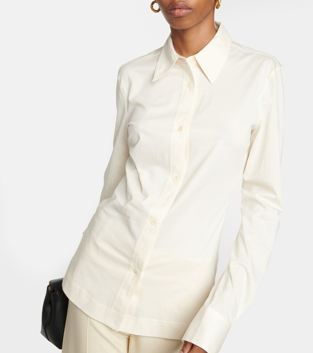 Toteme Cotton jersey shirt