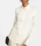 Toteme Cotton jersey shirt