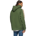 Gucci Green Cotton Jersey Hoodie