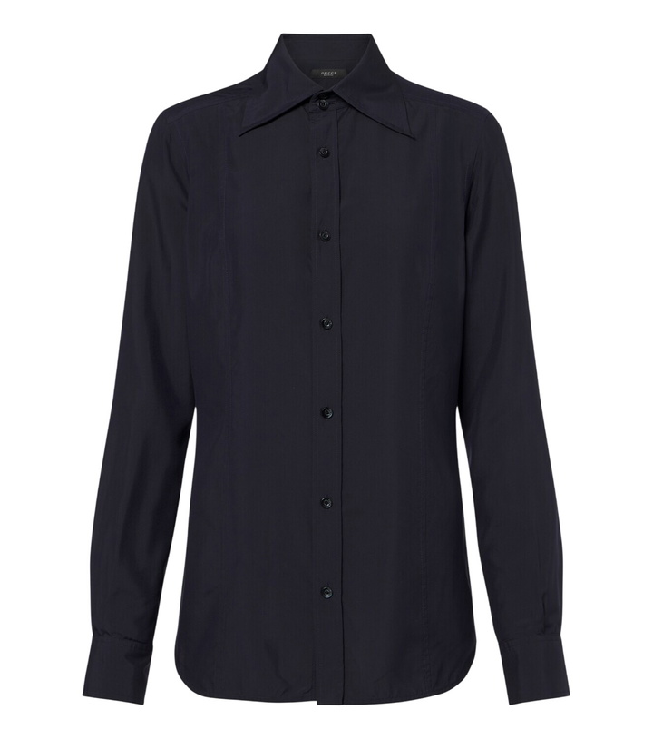 Photo: Gucci Silk poplin shirt