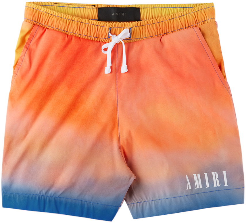 Ombre swim shorts blue & orange - TEEN BOYS Shorts