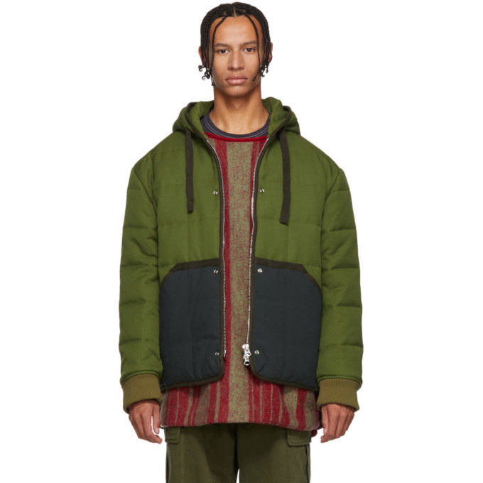 Photo: Acne Studios Green Quilted Jacket