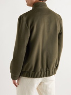 Giuliva Heritage - The Rodolfo Virgin Wool and Cashmere-Blend Felt Jacket - Green