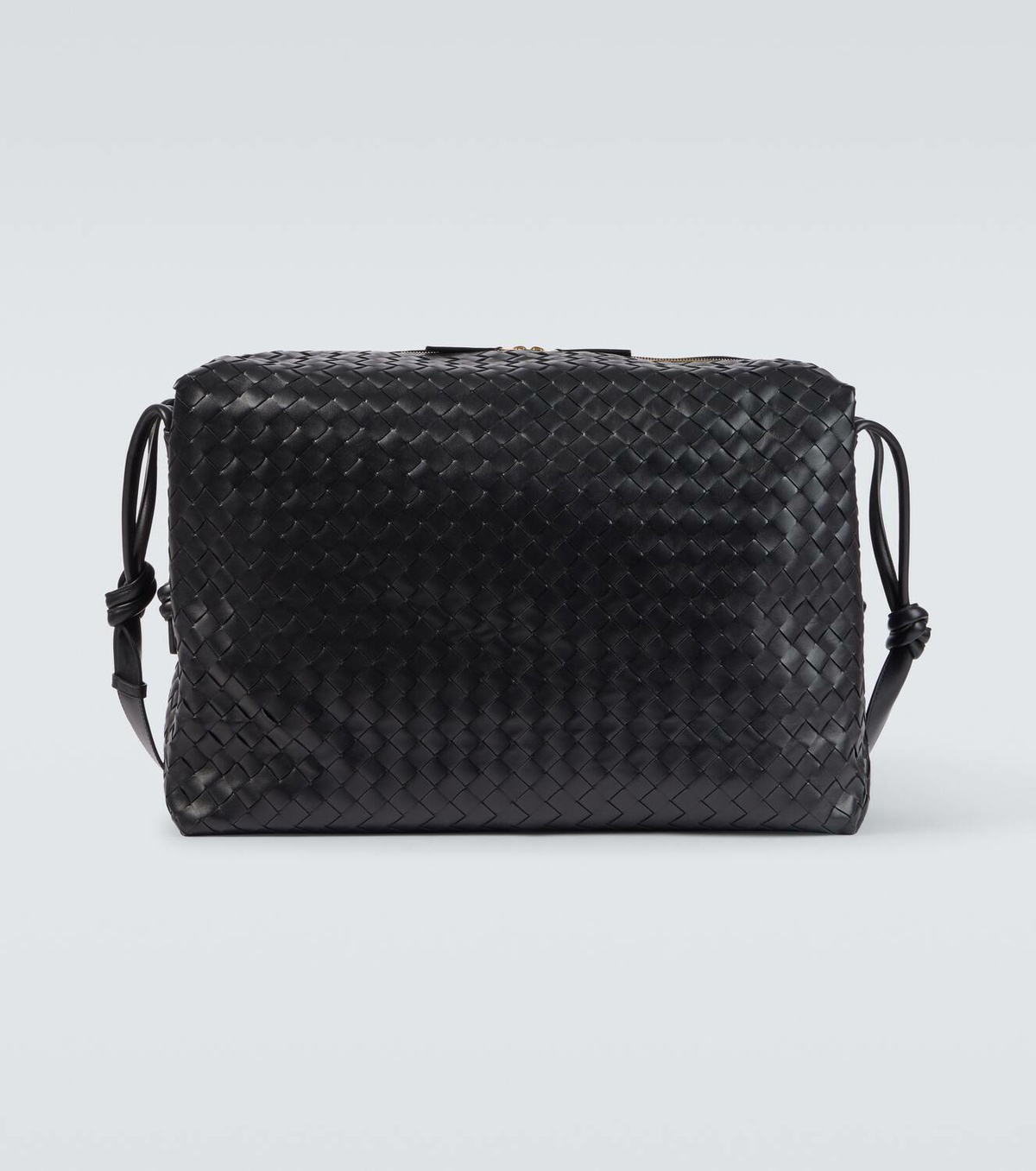 Bottega Veneta Loop Intrecciato Large leather duffel bag