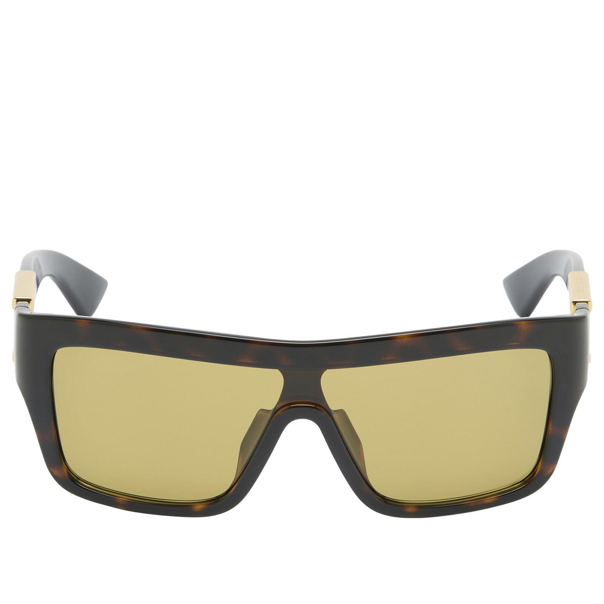 Bottega Veneta Eyewear Bottega Veneta BV1451S Sunglasses in Havana/Yellow 