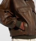 Isabel Marant Dorry oversized leather jacket