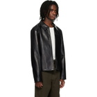 Entire Studios Black Corehide Leather Jacket