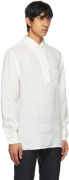 Loro Piana White André Arizona Shirt