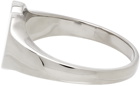 Tom Wood SSENSE Exclusive Silver Mini Heart Ring
