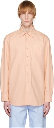 Raf Simons Pink Patch Denim Shirt