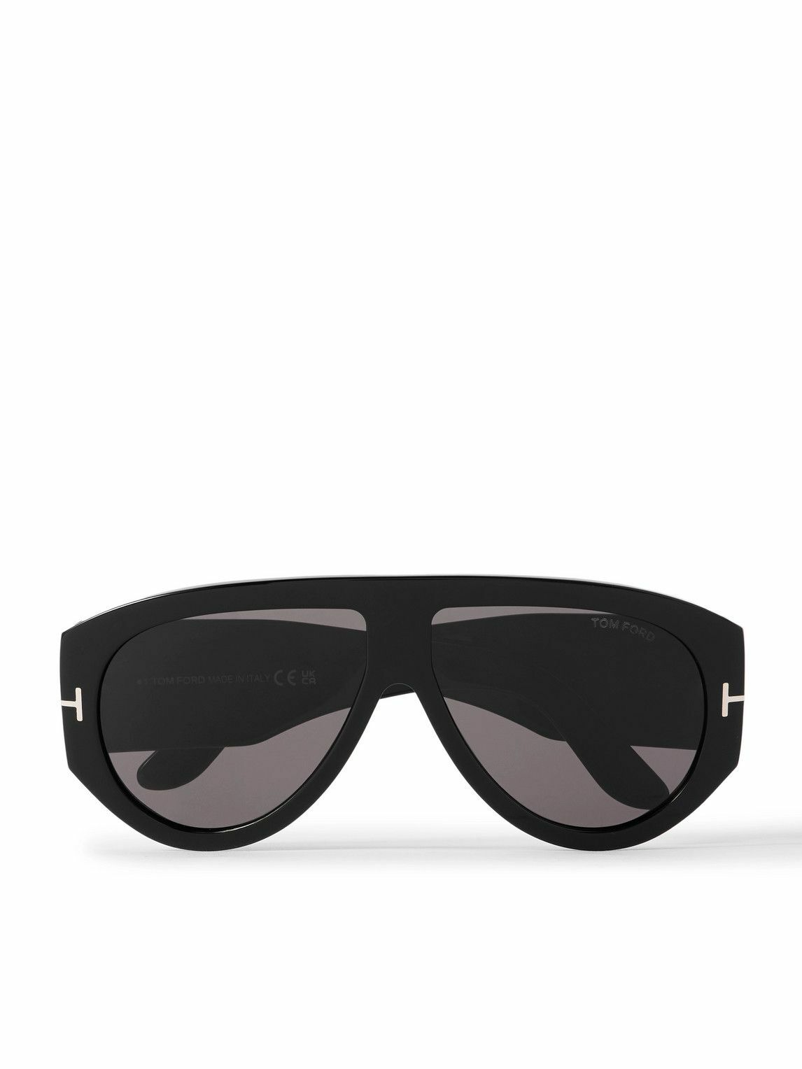 TOM FORD - Bronson Aviator-Style Acetate Sunglasses