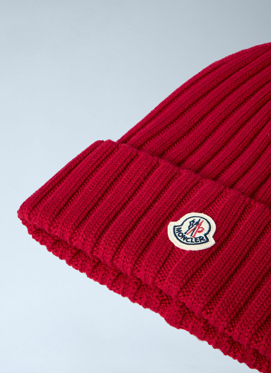 Moncler Logo Motif Beanie Hat