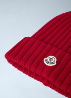 Moncler Logo Motif Beanie Hat