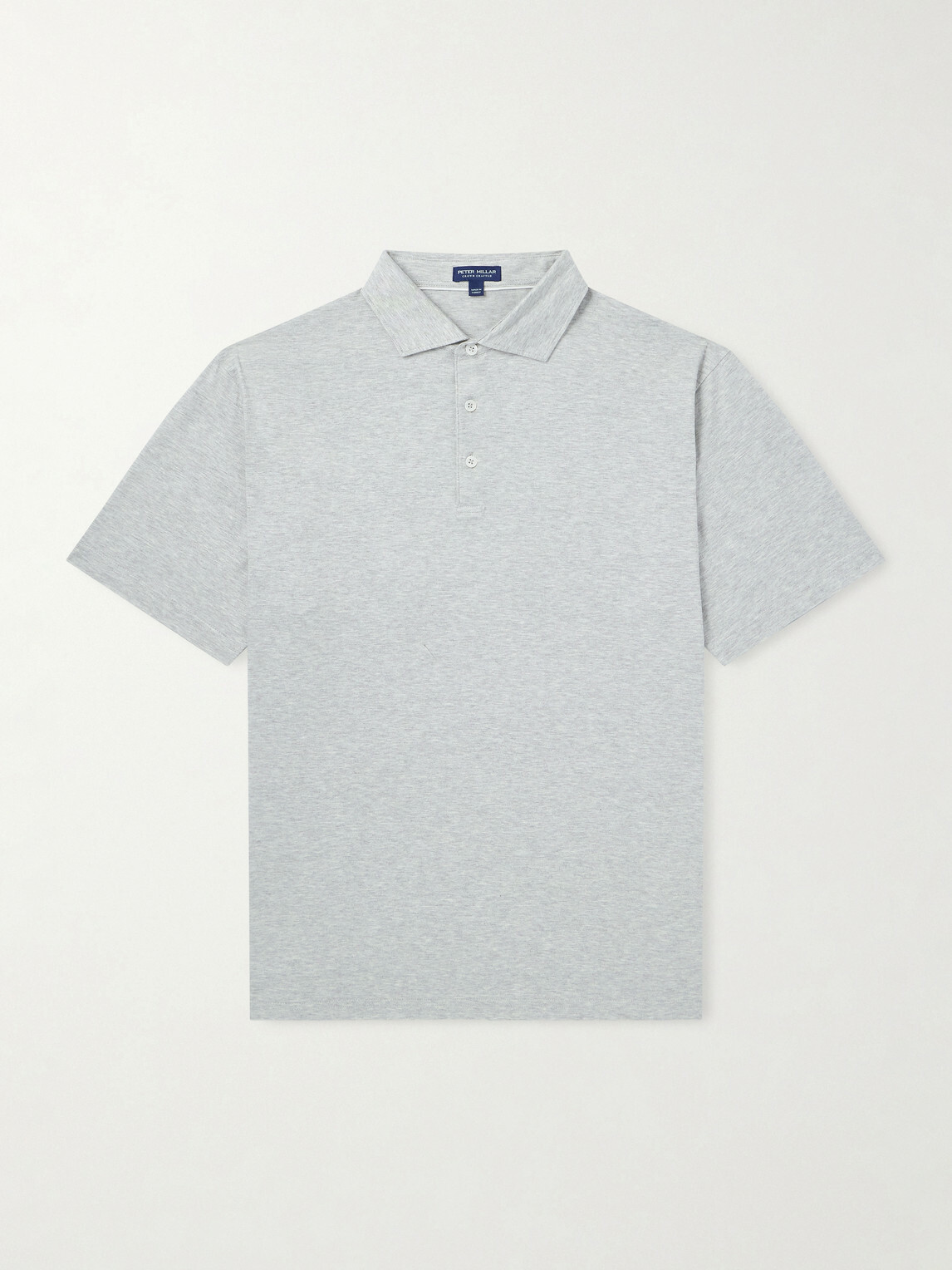 Peter Millar - Excursionist Stretch-Cotton and Modal-Blend Polo Shirt - Gray