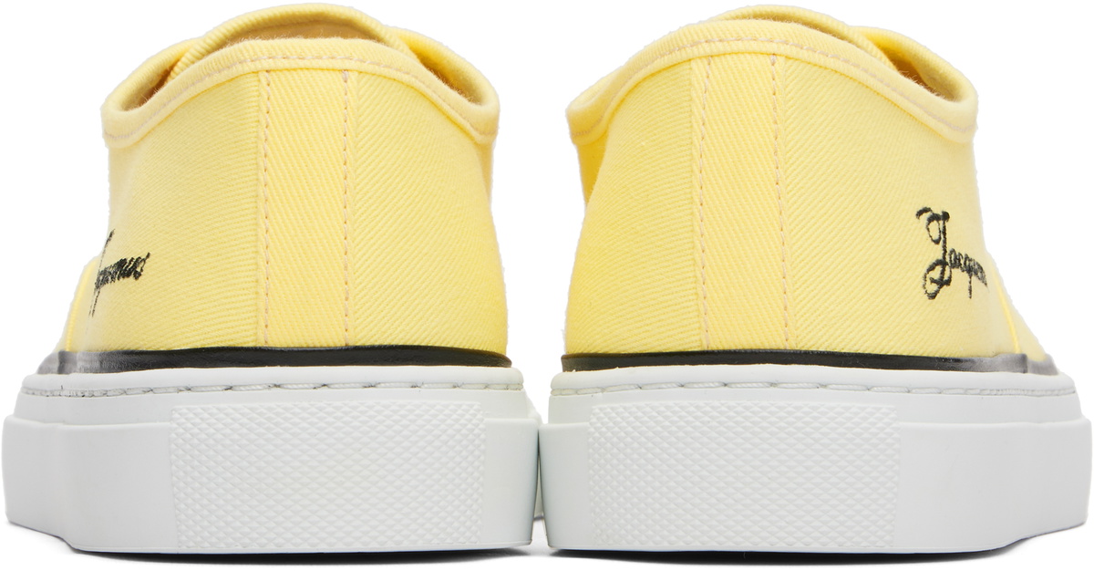 JACQUEMUS Yellow 'The Féfé' Sneakers