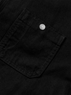 EDWIN - Rinsed Selvedge Denim Jacket - Black