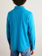 God's True Cashmere - Cashmere-Gauze Shirt - Blue