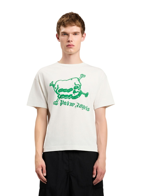 Photo: Palm Angels Skull T-Shirt