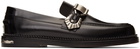 Toga Virilis Black Leather Loafers