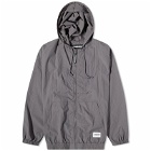 Neighborhood Men's Hooded Zip Up Jacket in Grey