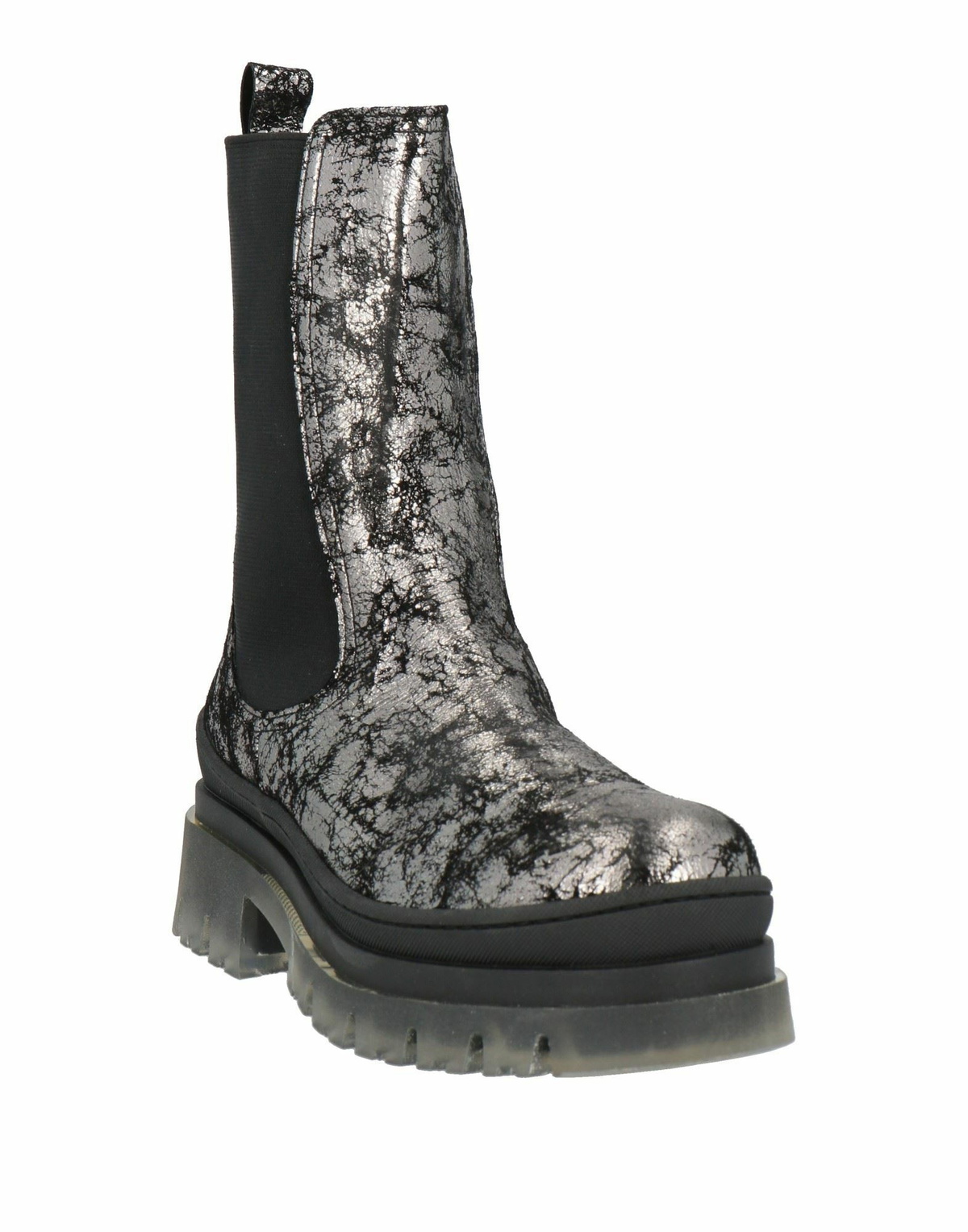 Manila Grace Womens Ankle boots in Silver