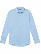 Frescobol Carioca - Antonio Linen Shirt - Blue