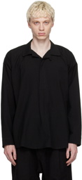 Jan-Jan Van Essche Black O-Project Grandfather Shirt