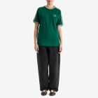 Adidas 3-Stripes T-Shirt in Collegiate Green