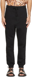 Nanushka Black Shay Lounge Pants