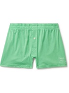 Entireworld - Type B Version 2 Slim-Fit Organic Cotton-Jersey Boxer Shorts - Green