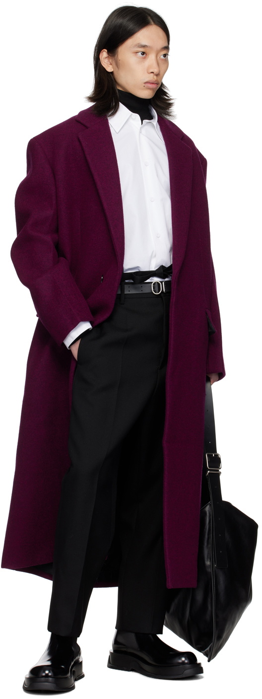 コート Jil Sander Pastel Pink Wool Coat Jil Sander Pink Wool Coat Jil Sander