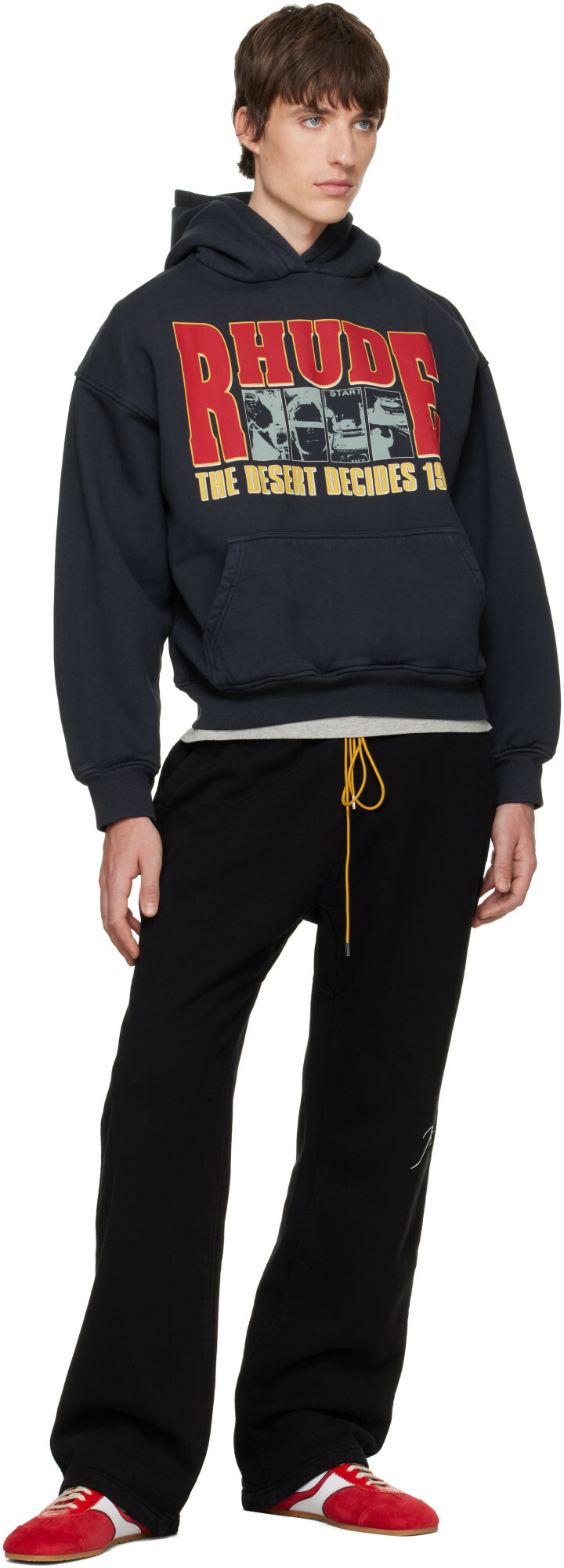 Rhude Black 'The Desert Decides' Hoodie