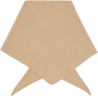 LE17SEPTEMBRE Tan Cashmere Blend Muffler Scarf