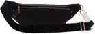 Rick Owens Black Hollywood Geo Bumbag Pouch