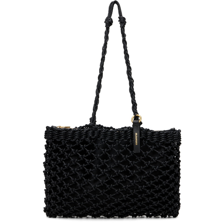 Photo: Jil Sander Black Tangle Net Tote