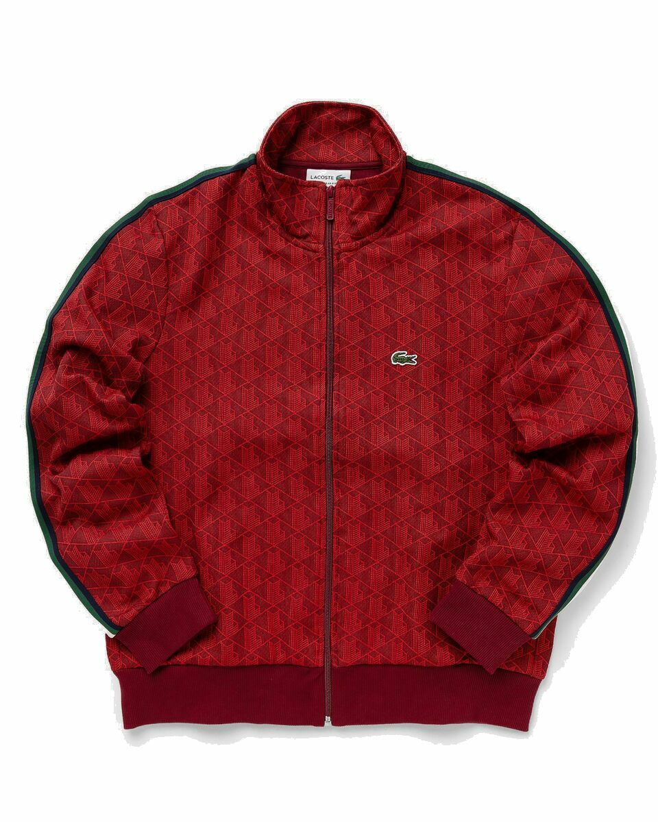 Photo: Lacoste Sweatshirts Red - Mens - Track Jackets