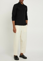 Givenchy Logo-appliquéd Piqué Cotton Polo Shirt Black