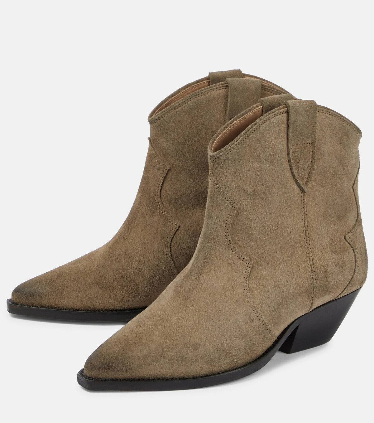 isabel marant dewina suede ankle boots